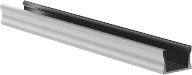 Slimline wide - 15 mm - alu-profil für led-streifen - eloxiertes aluminium - silber - 2 m