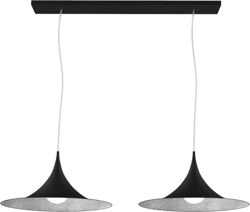 Louie sospensione 2 luci foglia