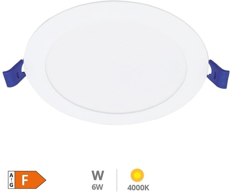 Belur 6W 4000K Weiß Runde LED Einbauleuchte