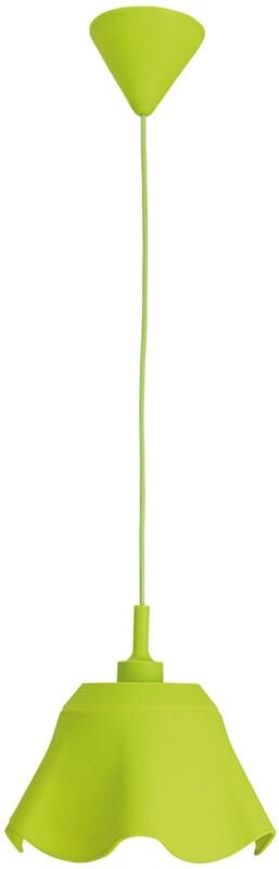Naeve Leya Kuppelförmige Pendelleuchte Grün 1xE27