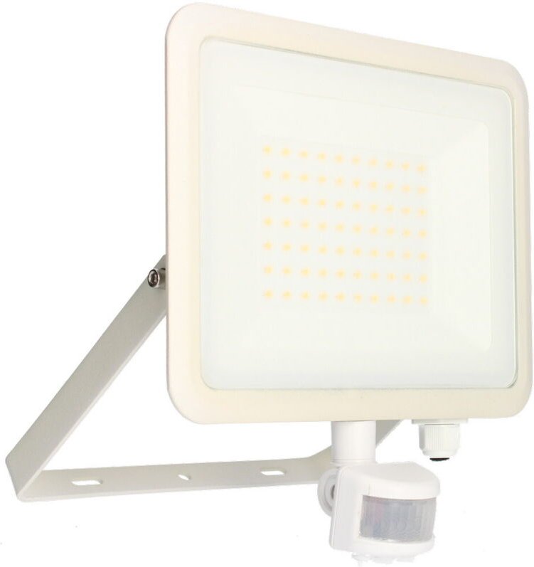 KREON 2 Wandstrahler - IP44, 50W, 4000K, 5000lm, Weiß - IR-Detektor Arlux Lighting