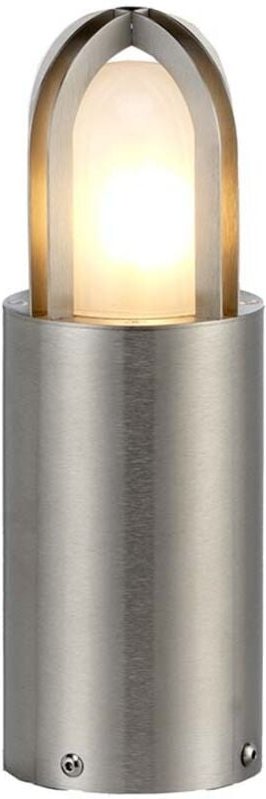 Elstead - Paignton Außen-Sockelleuchte Edelstahl (Silber), IP55