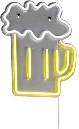 Thumbnail - Wandleuchte Wandlampe Flurleuchte Acryl transparent LED SMD Schnurschalter H 36 cm