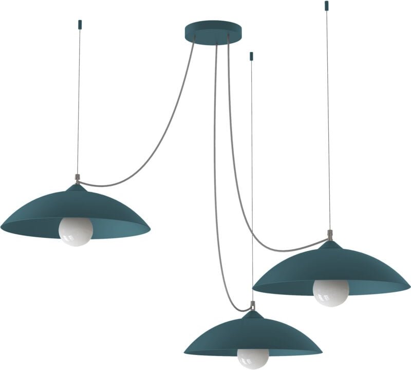 Lumicom - dream sospensione bicolore 3 luci