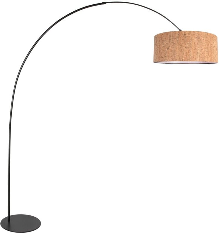 Anne Lighting - stehlampe - Curve - natürlich schwarz - metall