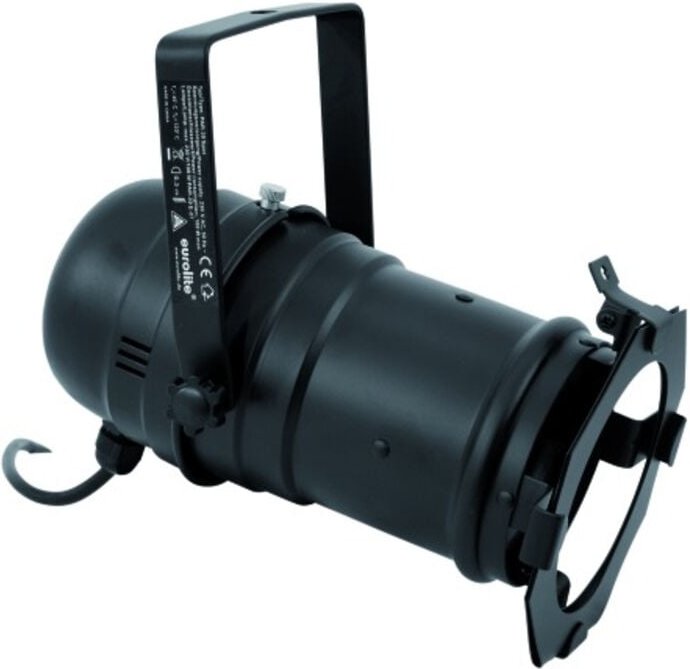 PAR-30 Spot Halogen-PAR-Scheinwerfer Schwarz - Eurolite