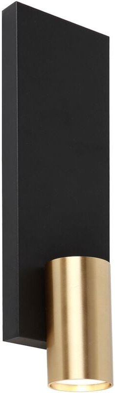 GENESIS WAND SCHWARZ GOLD 1xGU10