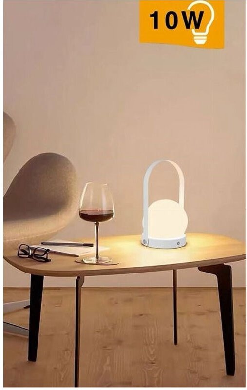 Trade Shop - LAMPADA LED BY TAVOLO RECARICABILE PORTATILE LUME 3 LIGHT D29-B3C -