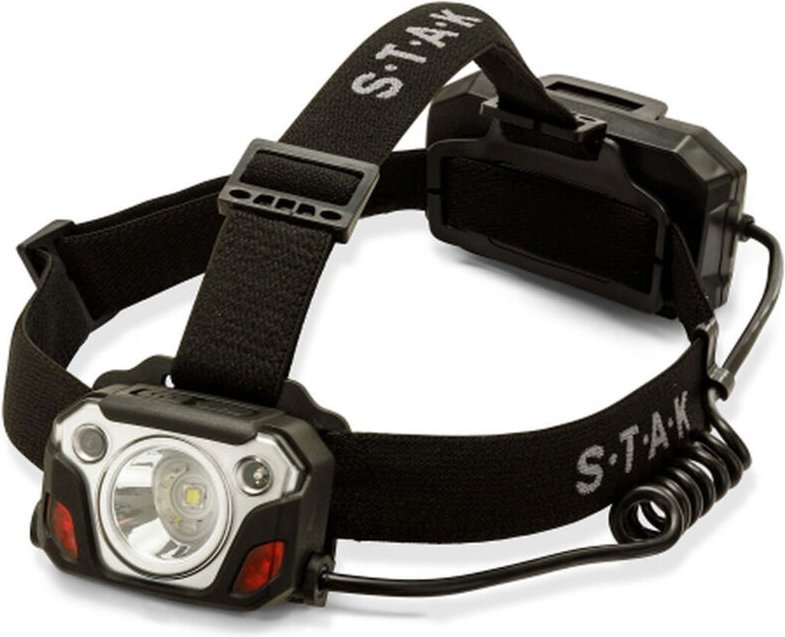 Wiederaufladbare und verstellbare LED Stirnlampe Stak 10 W 1200 Lm