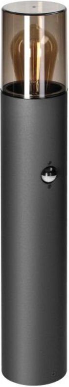 SALVIA Garten-Stehleuchte mit PIR-Sensor, E27, IP54, 50cm, grau