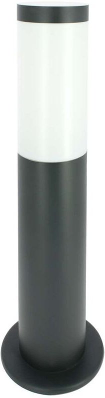 Valente anthrazitfarbener Außenpoller 45cm IP44