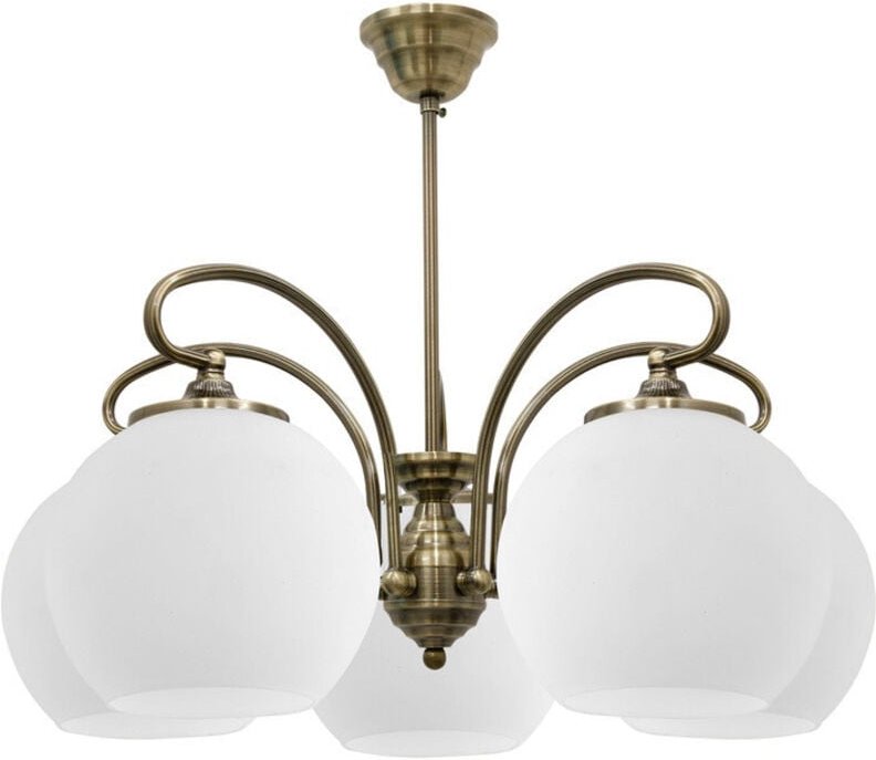 Candellux ORBIT 35-69368 Messing-Kronleuchter