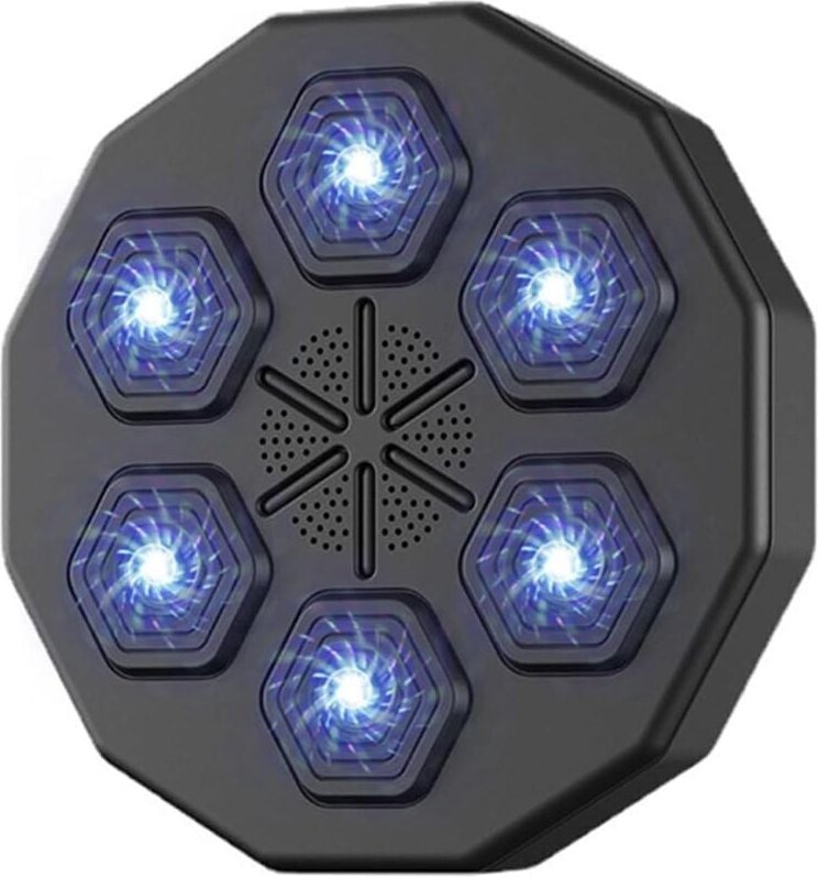 Machine de Boxe Musicale, Smart Bluetooth Music Boxeur électronique, Machine de Boxe Musicale à Montage Mural pour la Ma...