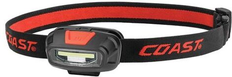 Coast - fl13r - wiederaufladbare Stirnlampe - weißes/rotes Licht - 270 Lumen