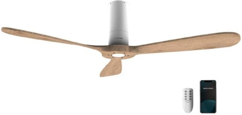 Cecotec - Ventilator de Deckenventilator de 40 w y 52' mitFernbedienung, Wifi-Steuerung und Fernbedienung, Schutzart IP4...