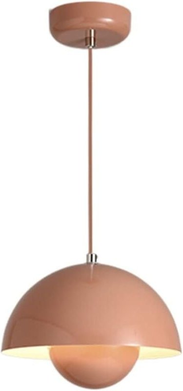 LED-Pendelleuchte, kugelförmige Deckenleuchte, Hängelampe aus Metall im modernen Stil für Wohnzimmer, Schlafzimmer, Essz...