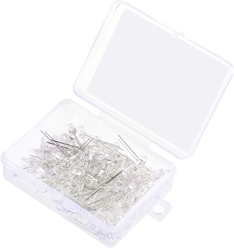 Tru Components - led bedrahtet Kaltweiß Rund 5 mm 19000 mcd 30 ° 20 mA 2.7 v, 3.4 v