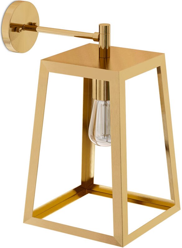 Wandleuchte – goldfarbenes Metall – Olivia Gold