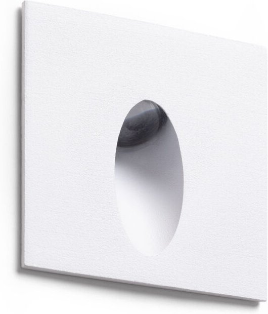 LED Außenleuchte 3W Einbau Wand Quadratisch Adam 2700K Weiß Warmweiß