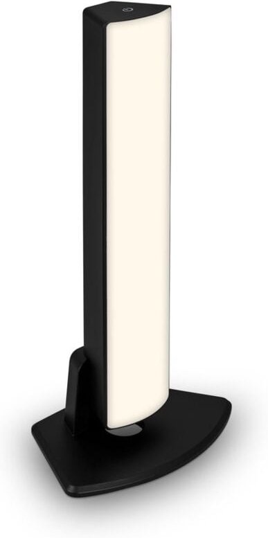 Battery led table- and wall light, IP44, black, 1x