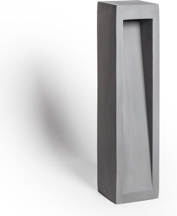 LED Außenleuchte Dimmbar 6 W Zement Lumixa Steingrau 630 mm