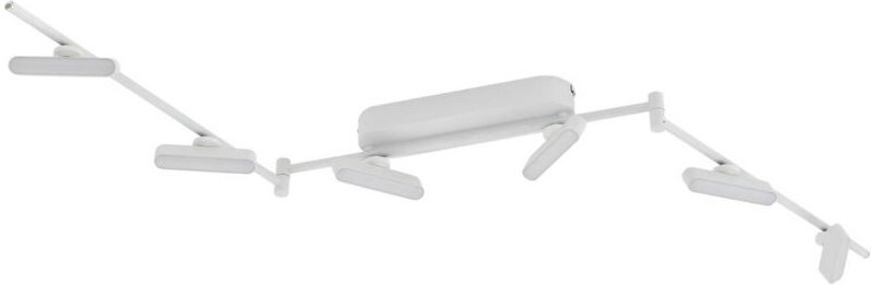 Led Deckenlampe 'Eldrin' aus Metall dimmbar für Wohnzimmer & Esszimmer von Lindby