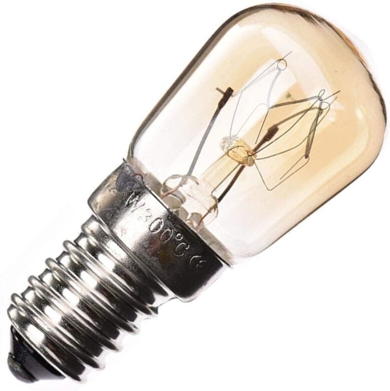 Trade Shop Traesio - Trade Shop - lampadina lampada lampadine forno forno E14 15 watt fino 300° gradi -