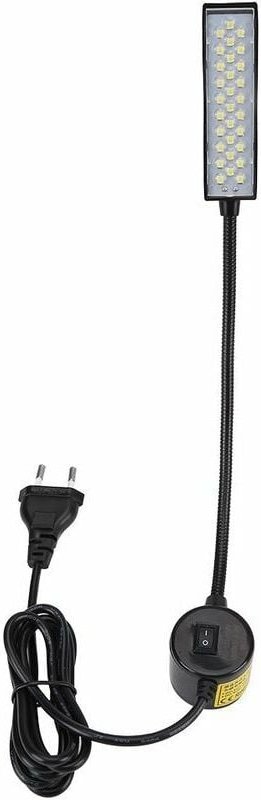 Flexible Schwanenhals-Schreibtischlampe, LED-Kleiderleuchte, Nähmaschinenleuchte