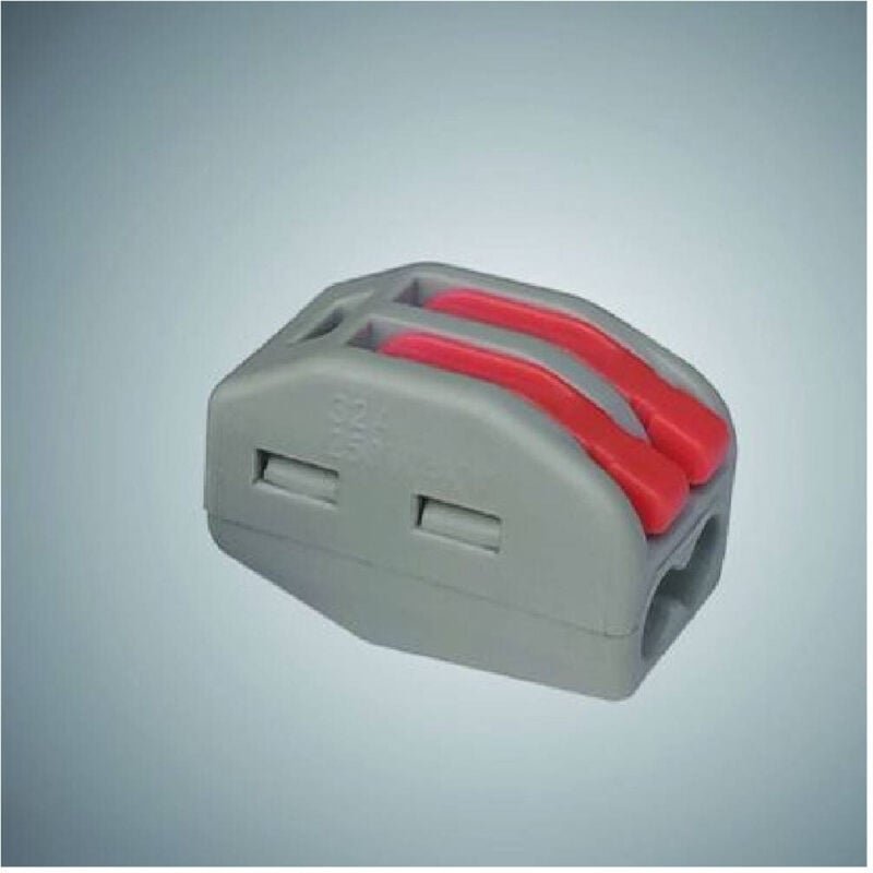 Trade Shop Traesio - Trade Shop - Klemmenverbinder-Set mit 10 universellen 2-poligen 1-Wege-Verbindern -