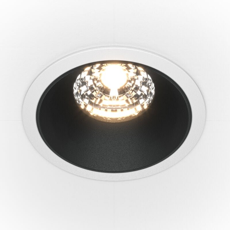 Maytoni - Deckenlampe Einbauleuchte led Weiß Spotleuchte Rund d 8,5 cm 15W Spotleuchte