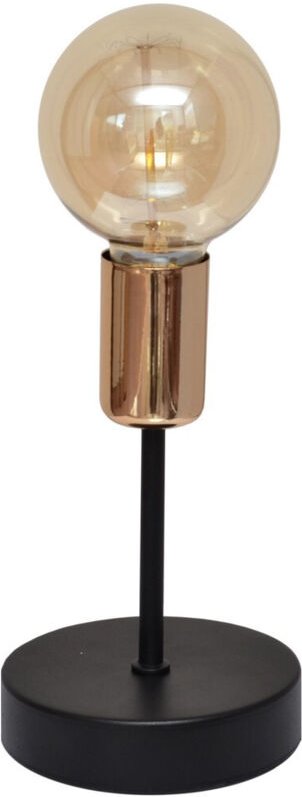 Tube Tischlampe Schwarz 12cm - Helam