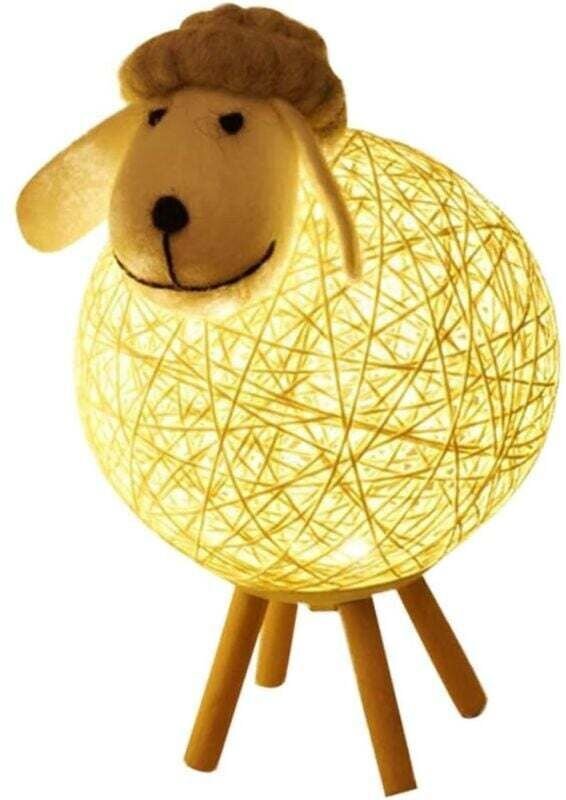 XVX - 1pc Lamm Nachtlicht Niedlich Nacht Lampe Nacht Lampe Neuheit led Licht