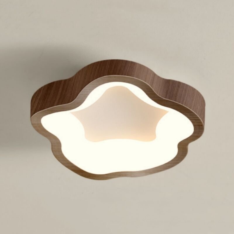 Led Deckenleuchte Retro Deckenlampe Design Kreative Pendelleuchte für Wohnzimmer Schlafzimmer Kinderzimmer - Warmweißes ...