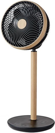 Thumbnail - Fabrilamp - Ventilator de Fuß colibri schwarz/Holz 25w 12vel 70x28,5x28,5cm 3asp Motor dc w/remote und timer