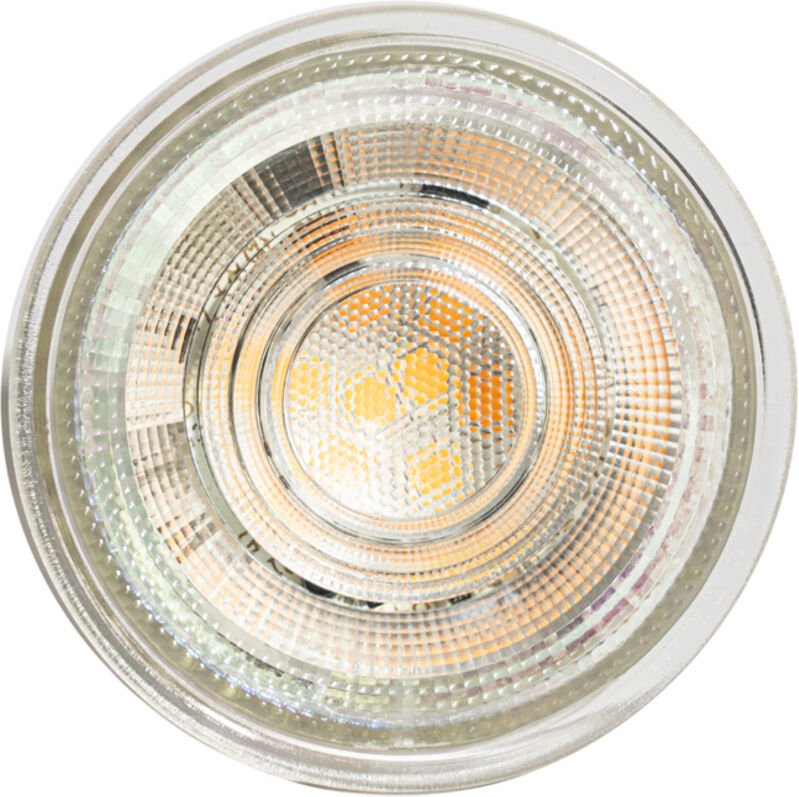 Luedd - 5er-Set GU10 50mm Dimmbare Kelvin LED-Lampen Klar 4,5W 345 lm 2000-2700K