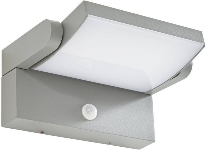Wandleuchte außen "Sherin" aus Aluminium mit Bewegungsmelder von Lindby