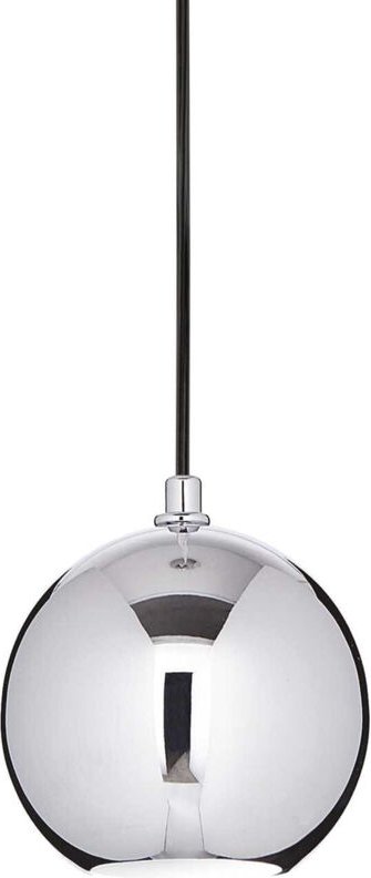 Ideal Lux Mr Jack - 1 Light Large Dome Deckenanhänger Chrom, GU10