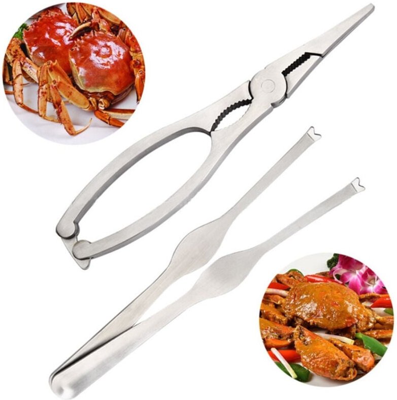 Trade Shop Traesio - Trade Shop - schalenfisch-kit zange hummer-öffner krabbe hummer KüCHE home -