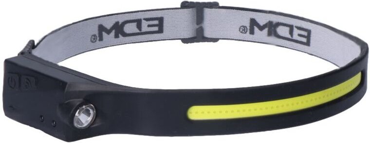 Wiederaufladbare EDM Stirnlampe mit COB-Sensor - 36127