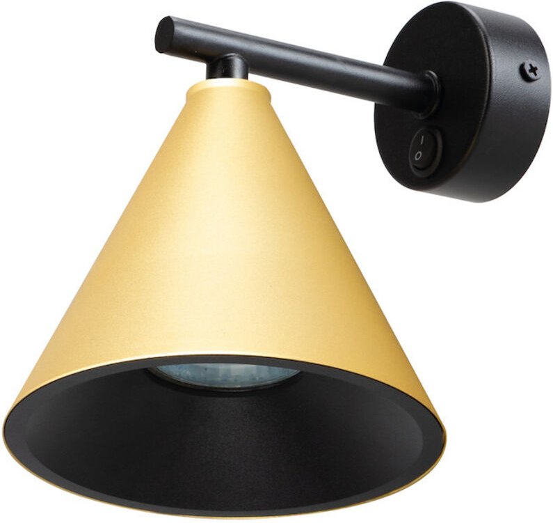 Kegel Gold Wandleuchte 1xGU10