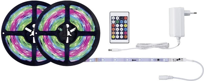 Paulmann FN SimpLED Strip RGB 70515 LED-Streifen mit Stecker 12 V 5 m RGB 1 St.