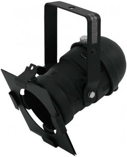 Scheinwerfer kurz PAR36 ohne Trafo Schwarz