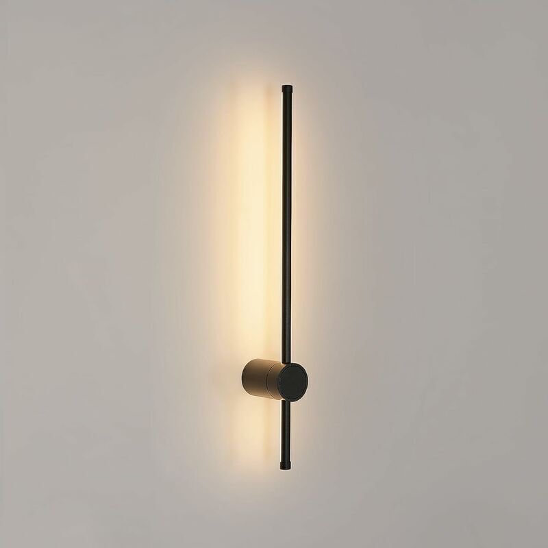 Vtizikl Applique Murale LED Moderne Forme de ligne Lampe murale 360° Rotative Blanc Chaud Pour salon,chambre à coucher,c...