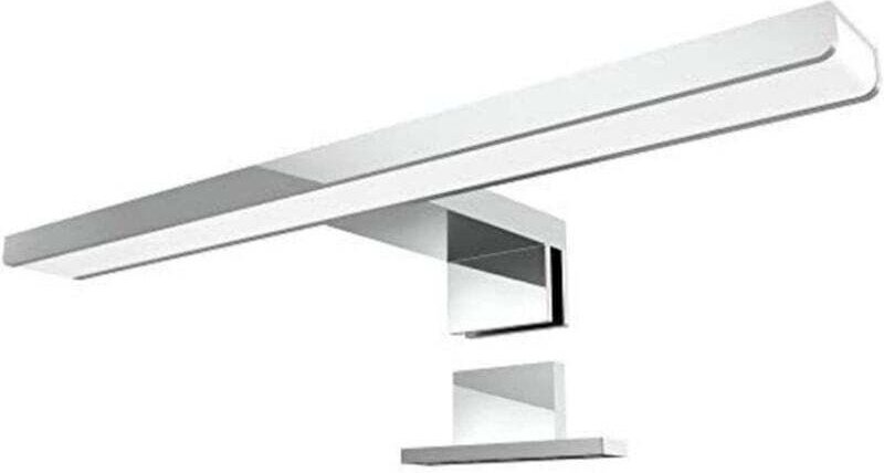 LED-Stirnlampe mit langem Clip, wasserdicht und beschlagfrei, aus Aluminium, für Badezimmer, Toilette, Schminktisch, Spi...