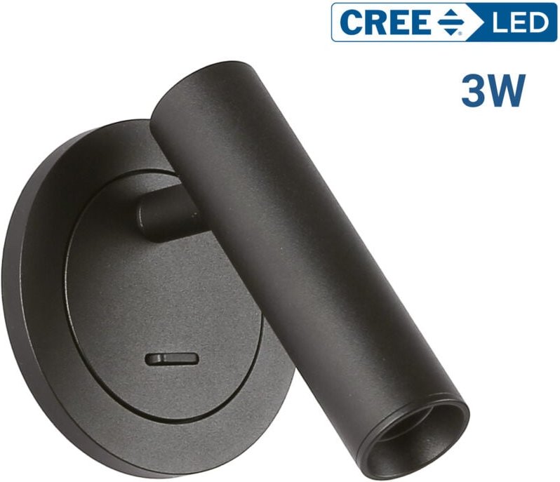 Eingebauter Lesestrahler "MILSA" - 3W - 2700K - CRI 85