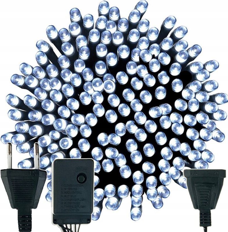 100 LED WEIHNACHTSBAUMLEUCHTEN Weihnachtsbaumschnur WEIHNACHTSBAUM AUS/INTER