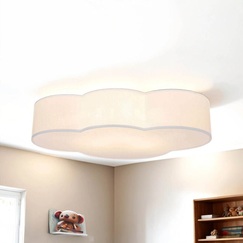 Licht-erlebnisse - Wolkenlampe Kinderzimmer Leuchte Weiß wolki