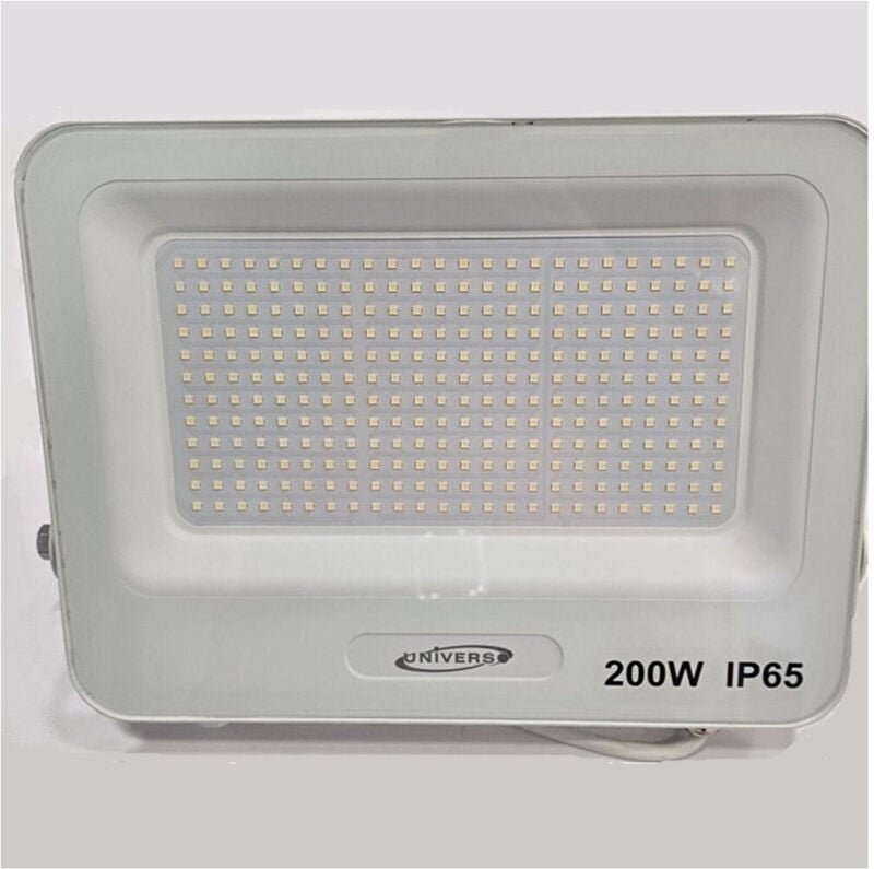 Trade Shop - copy of FARO PROIETTORE SMD LED FLOODLIGHT 150 W SLIM IP65 LUCE 3000K 4000K 6500K EK05-150W - Weiß