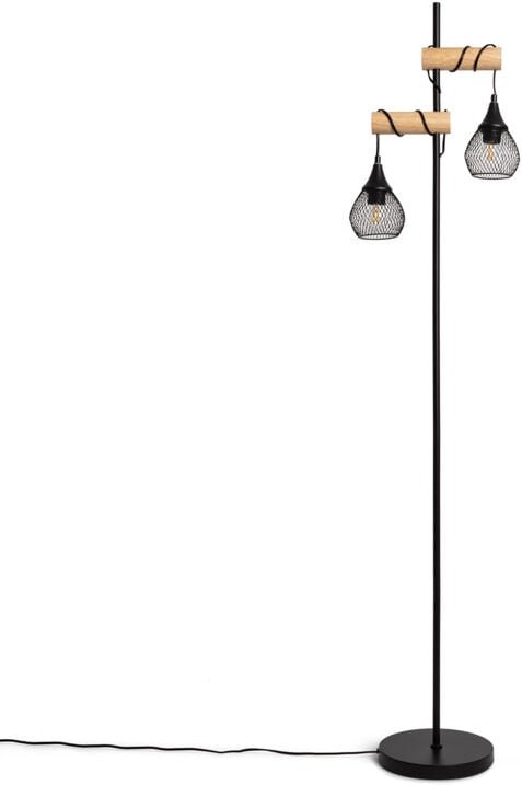 Stehlampe Monah WiFi mit Dimmer Schwarz