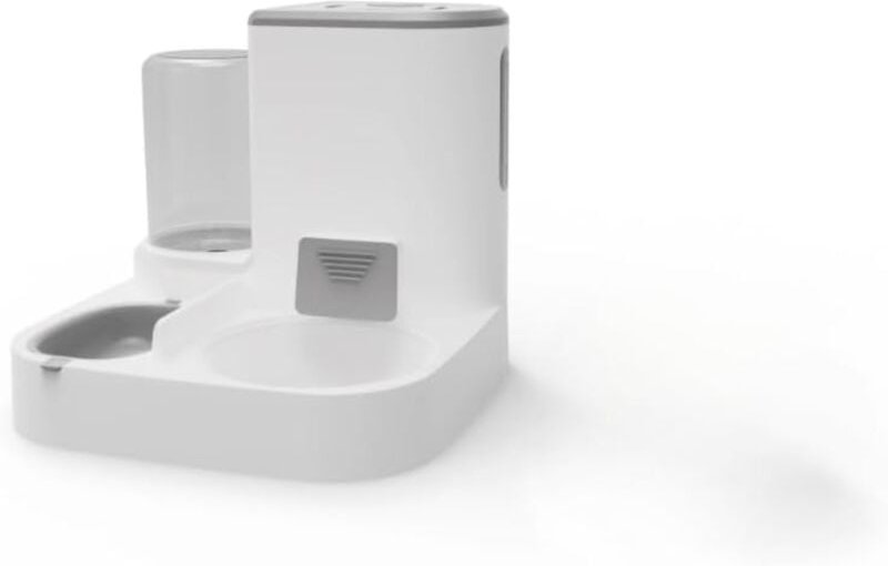 2-in-1 Automatischer Futterspender für Hunde und Katzen, automatischer Futterspender - Ulisem